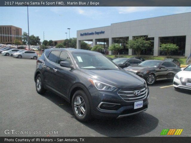 2017 Hyundai Santa Fe Sport FWD in Marlin Blue