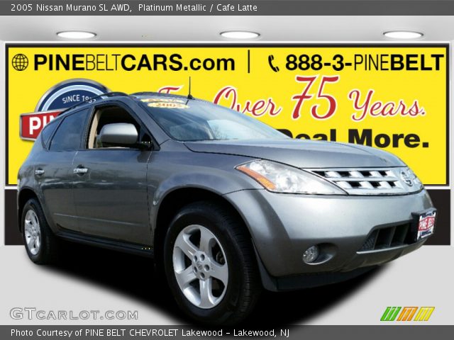 2005 Nissan Murano SL AWD in Platinum Metallic