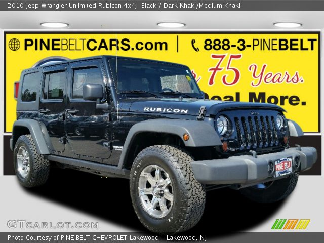 2010 Jeep Wrangler Unlimited Rubicon 4x4 in Black