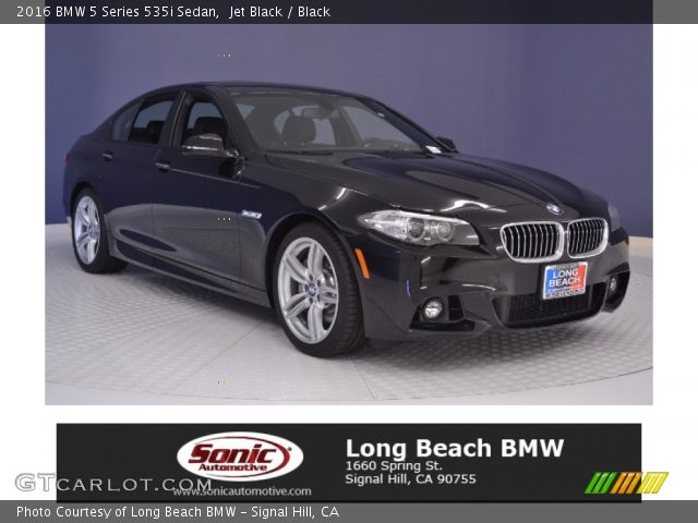 2016 BMW 5 Series 535i Sedan in Jet Black