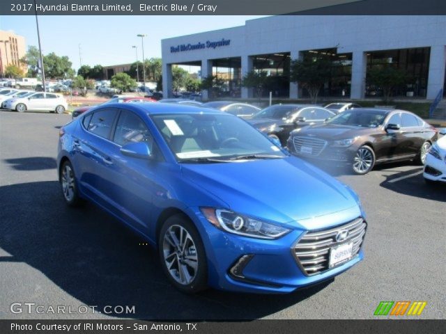 2017 Hyundai Elantra Limited in Electric Blue