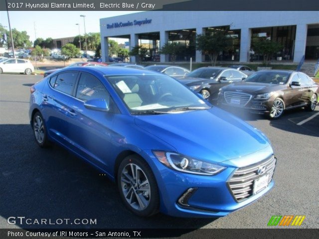 2017 Hyundai Elantra Limited in Electric Blue