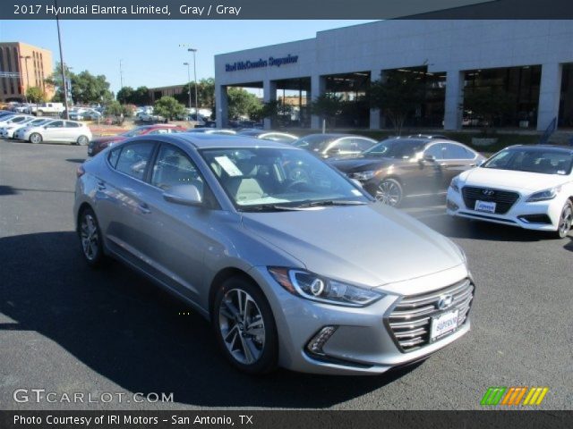 2017 Hyundai Elantra Limited in Gray