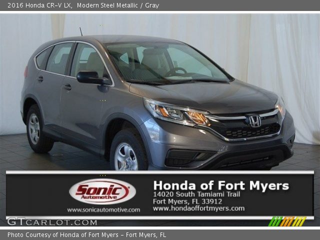 2016 Honda CR-V LX in Modern Steel Metallic