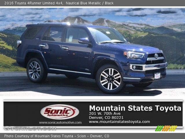 2016 Toyota 4Runner Limited 4x4 in Nautical Blue Metallic