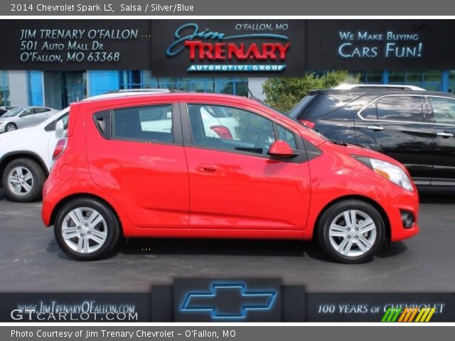 2014 Chevrolet Spark LS in Salsa