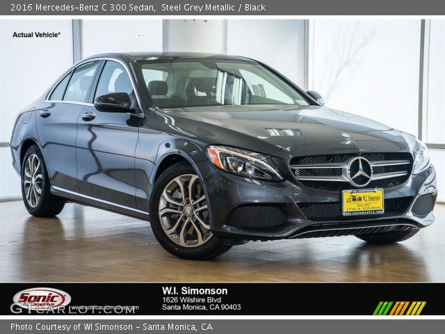 2016 Mercedes-Benz C 300 Sedan in Steel Grey Metallic