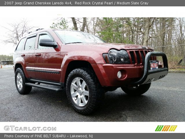 2007 Jeep Grand Cherokee Laredo 4x4 in Red Rock Crystal Pearl