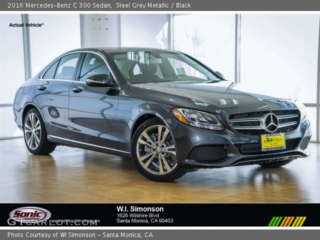2016 Mercedes-Benz C 300 Sedan in Steel Grey Metallic