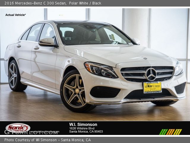 2016 Mercedes-Benz C 300 Sedan in Polar White