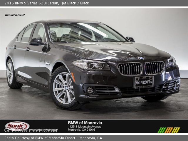 2016 BMW 5 Series 528i Sedan in Jet Black