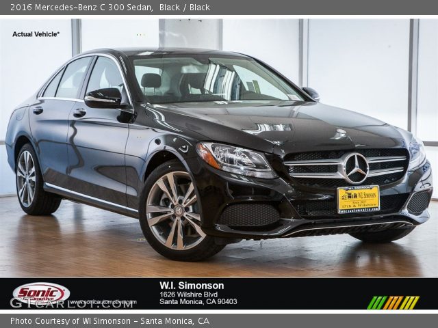 2016 Mercedes-Benz C 300 Sedan in Black