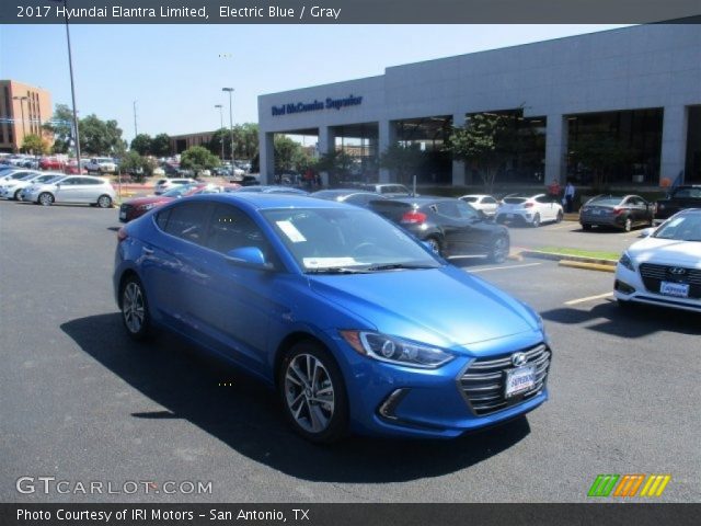 2017 Hyundai Elantra Limited in Electric Blue