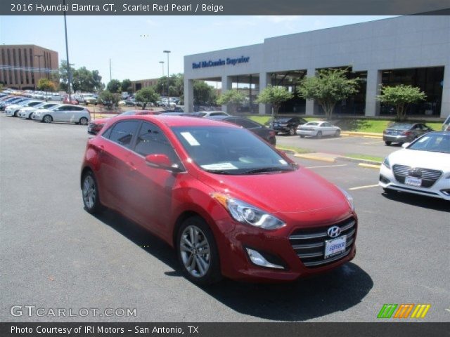 2016 Hyundai Elantra GT  in Scarlet Red Pearl