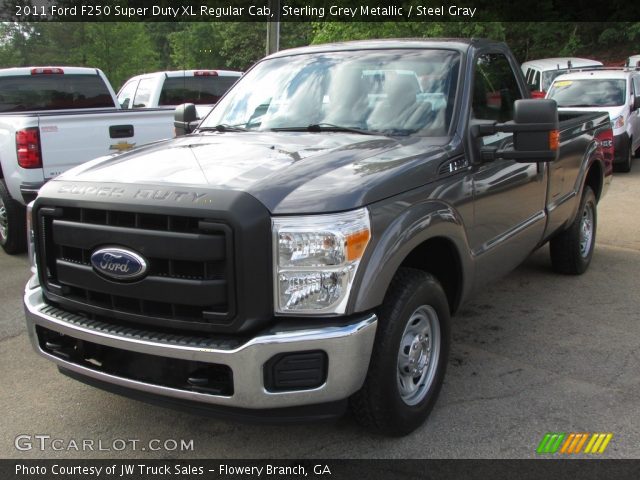 2011 Ford F250 Super Duty XL Regular Cab in Sterling Grey Metallic