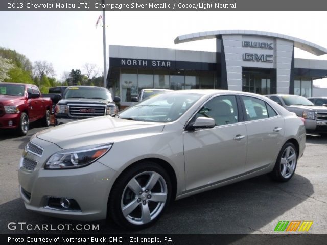 2013 Chevrolet Malibu LTZ in Champagne Silver Metallic
