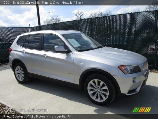 2014 BMW X3 xDrive28i in Mineral Silver Metallic