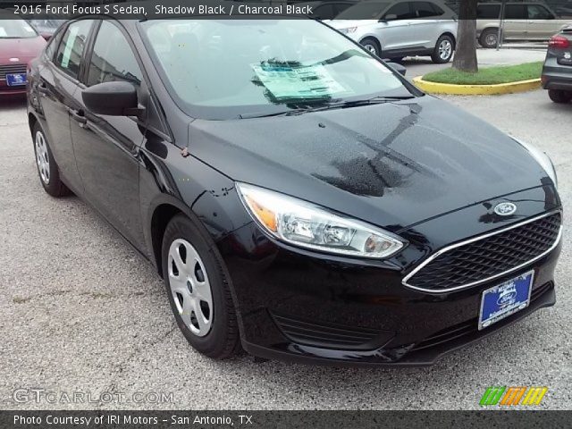 2016 Ford Focus S Sedan in Shadow Black