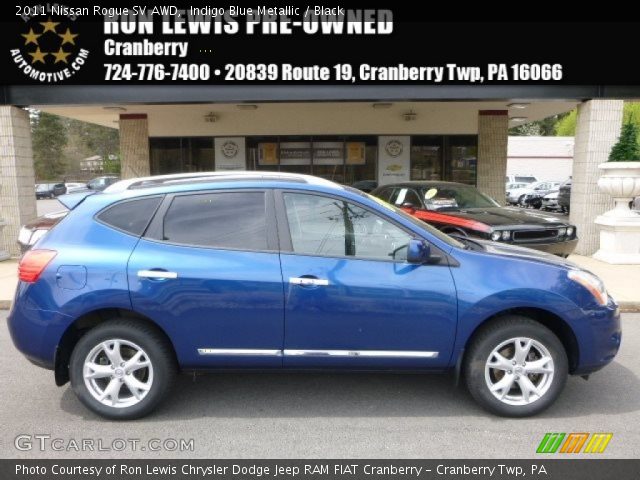 2011 Nissan Rogue SV AWD in Indigo Blue Metallic