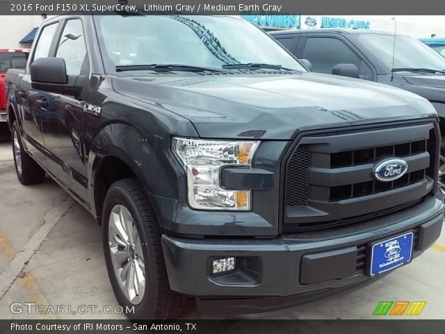 2016 Ford F150 XL SuperCrew in Lithium Gray