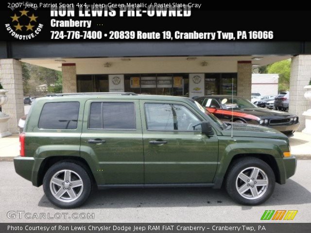 2007 Jeep Patriot Sport 4x4 in Jeep Green Metallic
