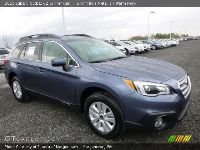 2016 Subaru Outback 2.5i Premium in Twilight Blue Metallic