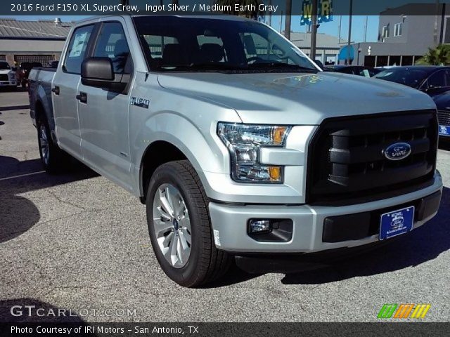 2016 Ford F150 XL SuperCrew in Ingot Silver