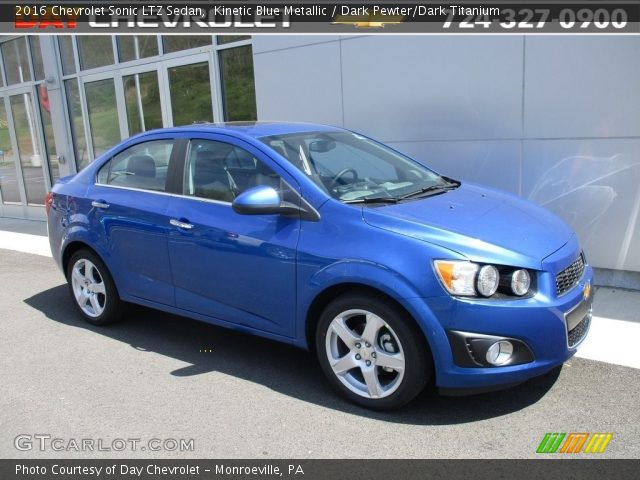 2016 Chevrolet Sonic LTZ Sedan in Kinetic Blue Metallic