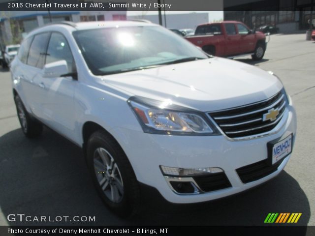 2016 Chevrolet Traverse LT AWD in Summit White