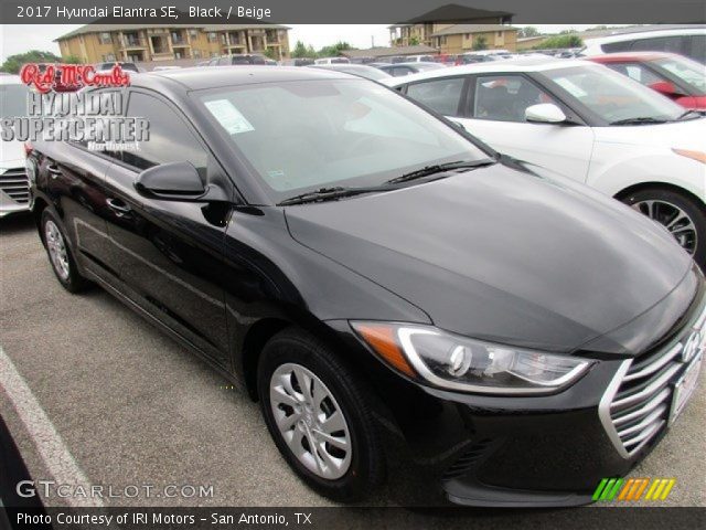 2017 Hyundai Elantra SE in Black