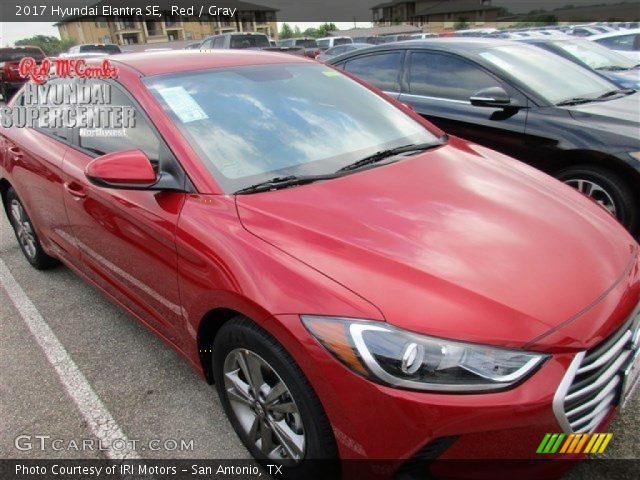 2017 Hyundai Elantra SE in Red