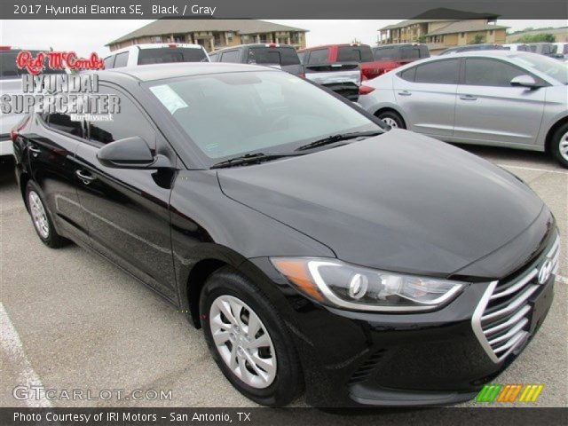 2017 Hyundai Elantra SE in Black