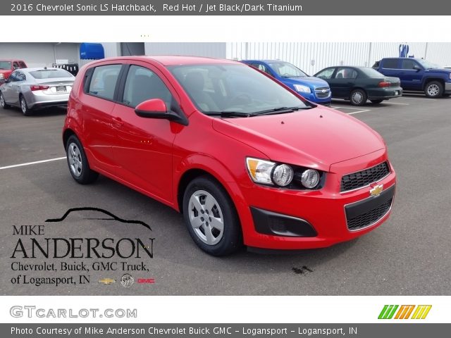2016 Chevrolet Sonic LS Hatchback in Red Hot