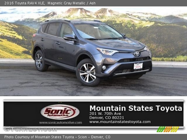 2016 Toyota RAV4 XLE in Magnetic Gray Metallic