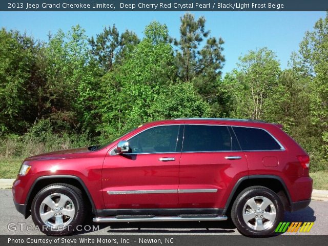 2013 Jeep Grand Cherokee Limited in Deep Cherry Red Crystal Pearl