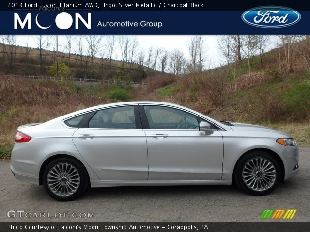 2013 Ford Fusion Titanium AWD in Ingot Silver Metallic