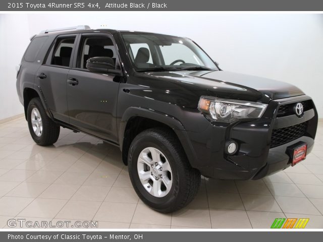 2015 Toyota 4Runner SR5 4x4 in Attitude Black