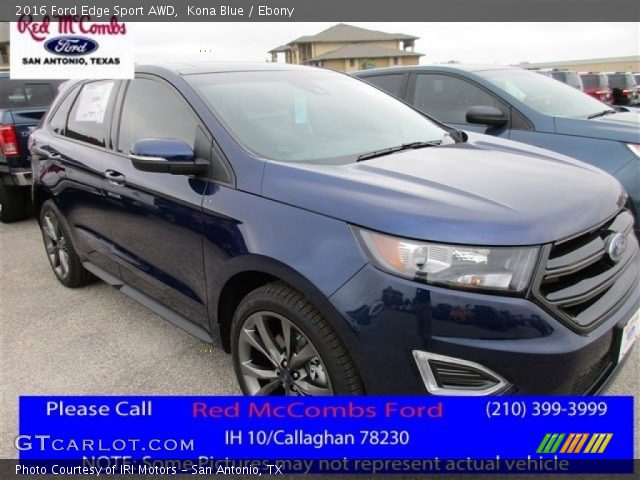 2016 Ford Edge Sport AWD in Kona Blue