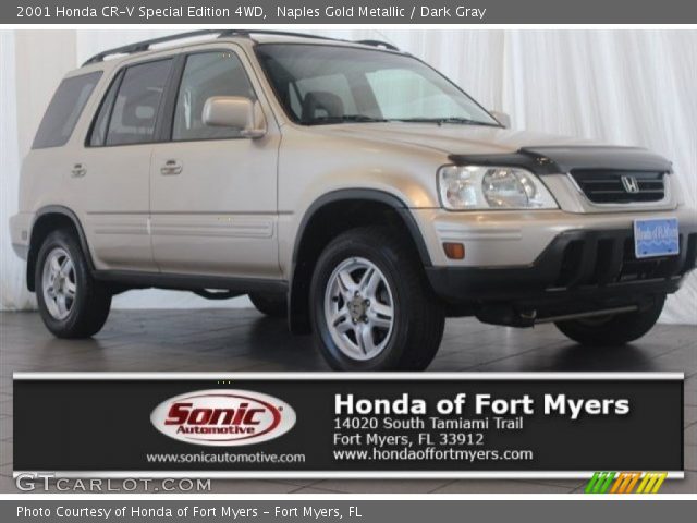 2001 Honda CR-V Special Edition 4WD in Naples Gold Metallic