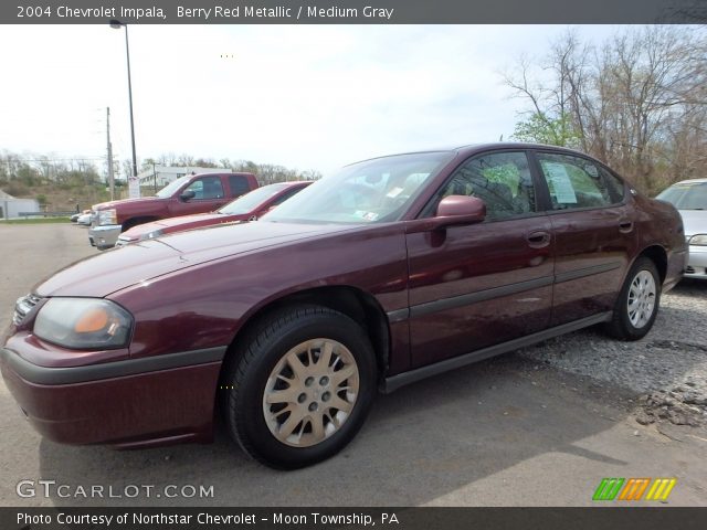 2004 Chevrolet Impala  in Berry Red Metallic