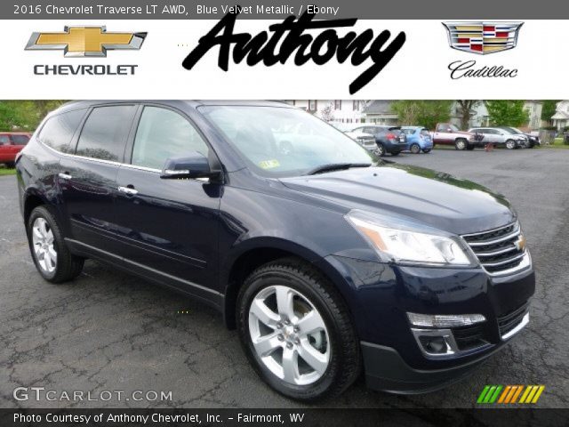 2016 Chevrolet Traverse LT AWD in Blue Velvet Metallic