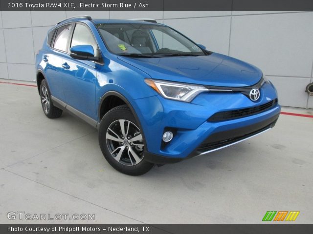 2016 Toyota RAV4 XLE in Electric Storm Blue