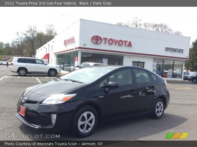2012 Toyota Prius 3rd Gen Four Hybrid in Black