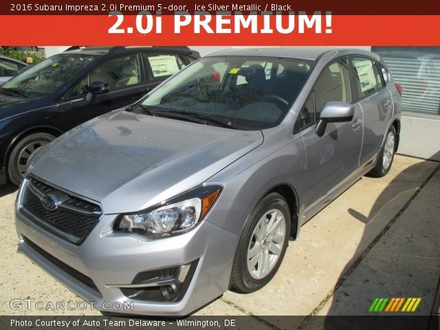 2016 Subaru Impreza 2.0i Premium 5-door in Ice Silver Metallic