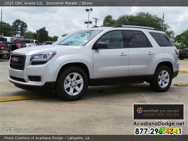 2015 GMC Acadia SLE in Quicksilver Metallic