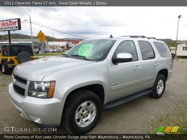 2011 Chevrolet Tahoe LT 4x4 in Sheer Silver Metallic