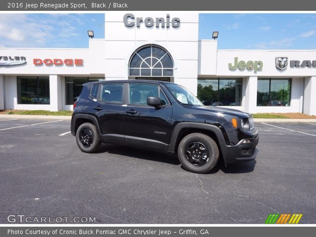 2016 Jeep Renegade Sport in Black