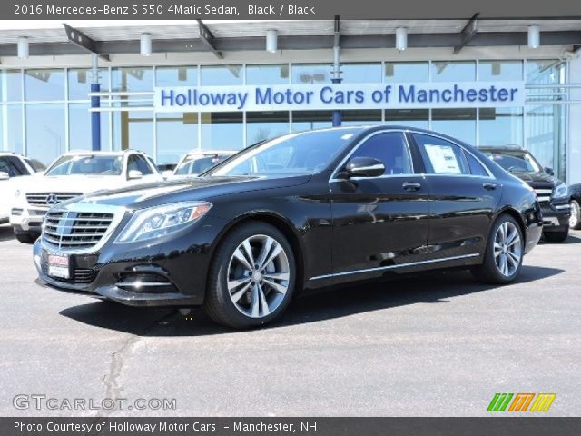 2016 Mercedes-Benz S 550 4Matic Sedan in Black