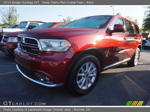 2014 Dodge Durango SXT in Deep Cherry Red Crystal Pearl