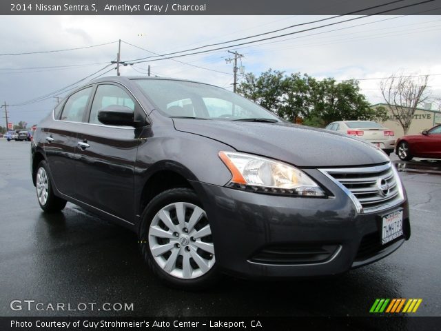 2014 Nissan Sentra S in Amethyst Gray